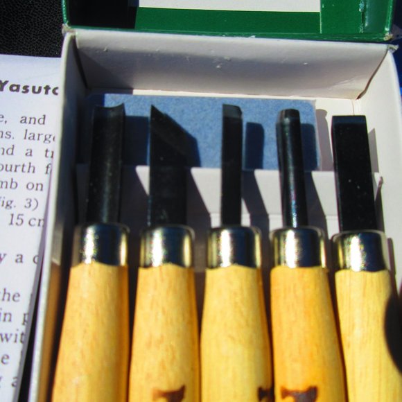 Wood Carving Knvies &  Lino Cutter Assortment Tools Lot - Picture 7 of 8